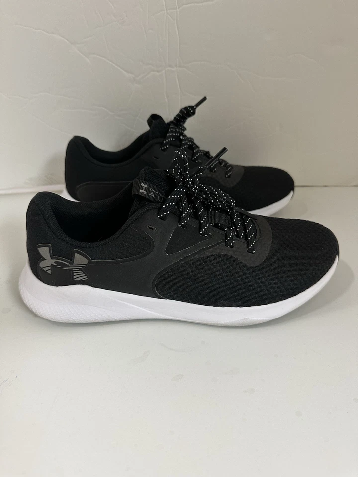 Tênis de corrida e jogging Under Armour preto carregado Aurora 2 - Feminino tamanho 8-1/2 - Imagem 3 de 4