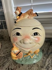 Vintage Treasure Craft Cow Jumped Over the Moon Cookie Jar