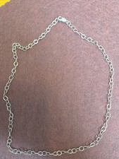 Sterling Silver Flat Link Chain