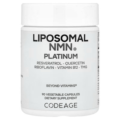 Codeage, Liposomal NMN Platinum, 90 Kapseln, 100% Original