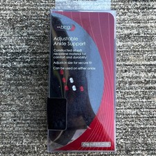 BCG Adjustable Ankle Support Brace Neoprene One Size Fits Most Black