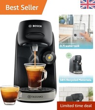 Kompakter Bosch Kaffeevollautomat: Eco-Conscious 0,7 l Brühen mit 50 Getränke zur Auswahl