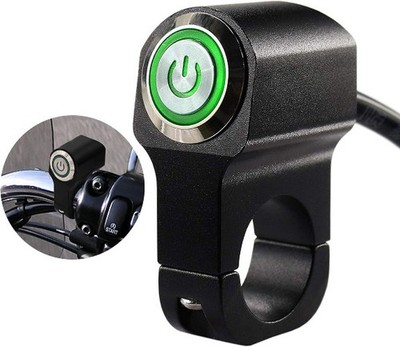 12v 10A Motorcycle Bike ATV 7/8inch Handlebar CNC Switch for Headlight Hazard Br