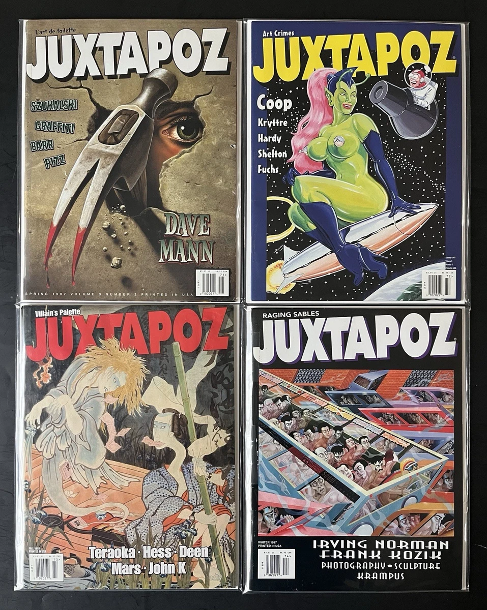 レア⭐️JUXTAPOZ 2009 OCT #105 LIMITED COVER New on the shelf it's classic 90s & early 2000's issues of