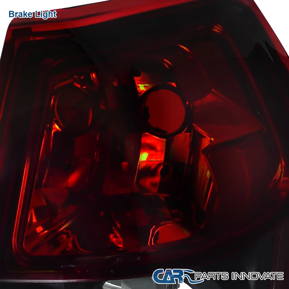 Fits 05-08 Dodge Magnum Black Red Tail Lights Rear Brake Lamps Pair Left+Right Foto 3 de 4