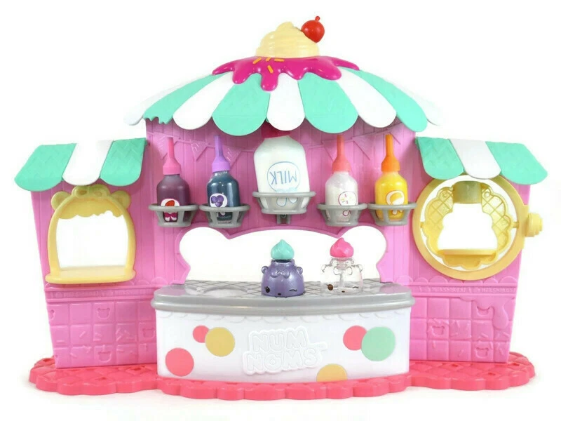 Num Noms Ice Cream Parlor Toy Playset With 7 Accessories