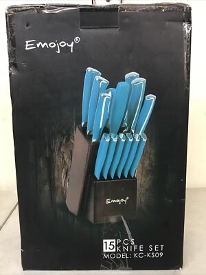 EMOJOY 15PC KNIFE SET KC-KS09 #110
