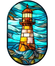 XXXL 60x60 cm car decal sticker lighthouse sticker