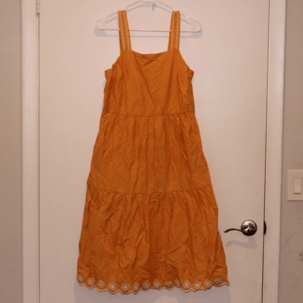 j crew yellow maxi dress J. Crew Collection Carolyn Slip Maxi Dress in Luster Crepe Sz 14 Yellow NWT