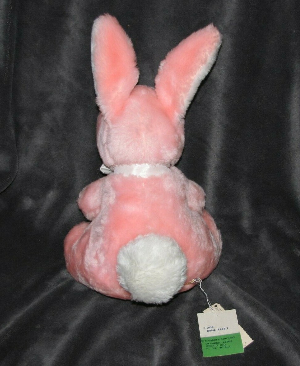 Dakin Nature babies Pink Bunny Rabbit # 1536 Rosie 9