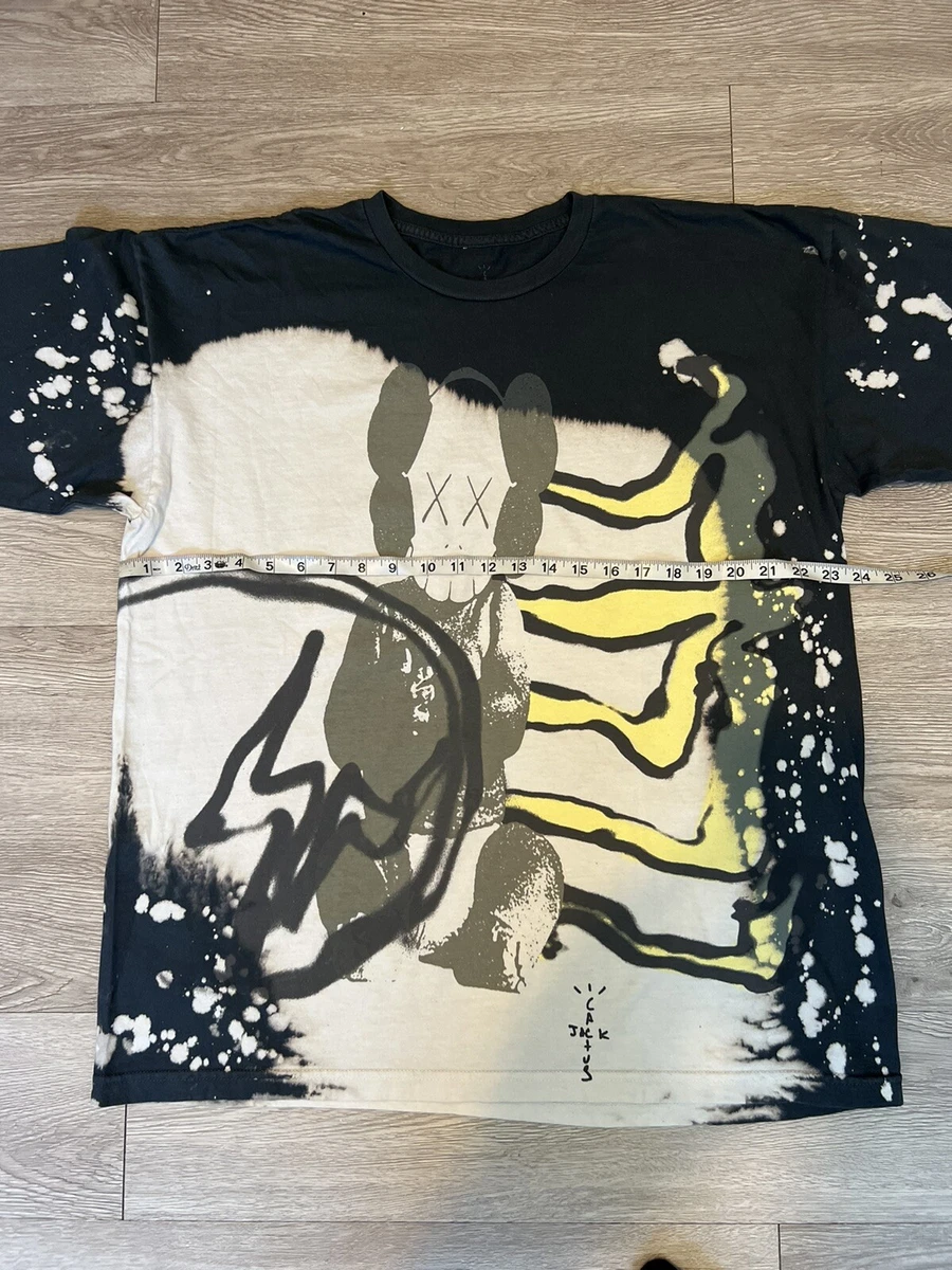 Travis Scott Cactus Jack + Kaws ForFragment L/S Tee Size XL | eBay TRAVIS SCOTT × KAWS × FRAGMENT L/S TEE L