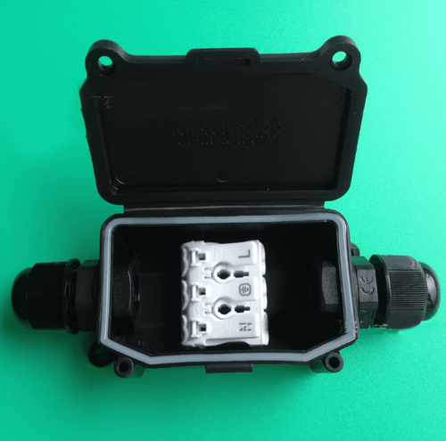 Cavo di plastica impermeabile IP66 connettore filo ghiandola scatola di giunzione elettrica - Foto 2 di 2