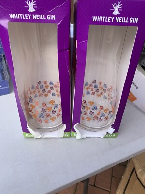Whitley Neill Gin Branded Carafe X 2 DAMAGED BOXES
