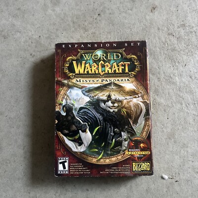 World of Warcraft, Mists of Pandaria, PC Game, complete