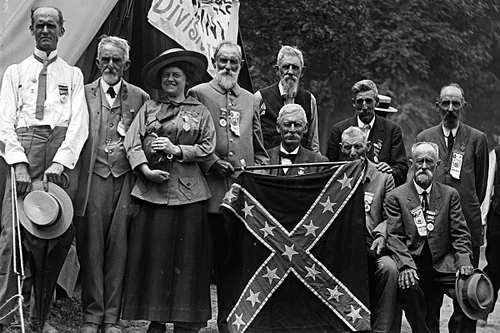 New 5x7 Civil War Photo: Confederate Veterans at Gettysburg 50th Anniversary