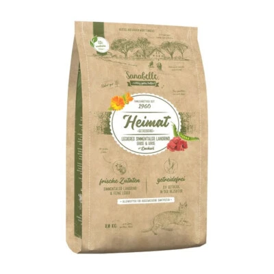 Sanabelle Heimat Adult mit leckerem Simmentaler Landrind 8 kg / Katzenfutter