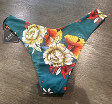 Zaful Women's Us Size 4 Bikini Bottom Floral New