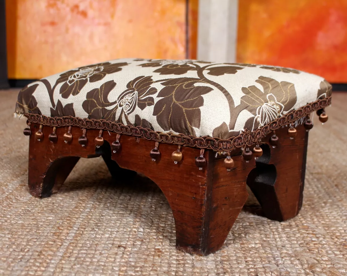 Vanity cheap stool boho