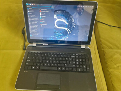 Kali Linux learn hacking HP laptop, touch screen, 1TB HD, 8 RAM