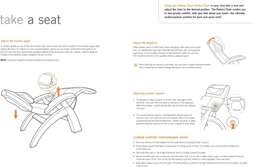 Silla reclinable Human Touch de cuero PC-420 Classic Plus gravedad cero perfecta negra Foto 4 de 4