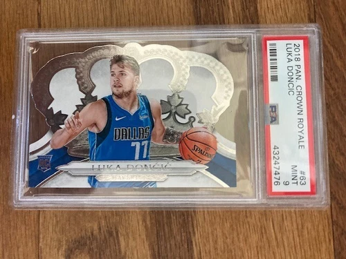 2018 Panini Crown Royale #63 Luka Doncic PSA 9 MINT GREAT INVESTMENT