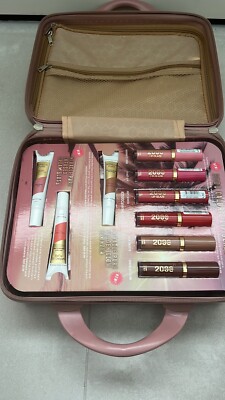 Max Factor 2000 Kalorien Lippenglasur LIPPENGLANZ SET X 6 Rouge X2 Bronzer & Etui