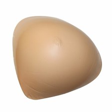 Flirtzy Lightweight Massage Back Mastectomy Triangle Silicone Breast Form Nipple