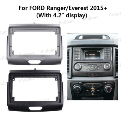 9'' Car Radio Stereo Dash Fascia Frame Trim Bezel Panel for HONDA STREAM 2001~04