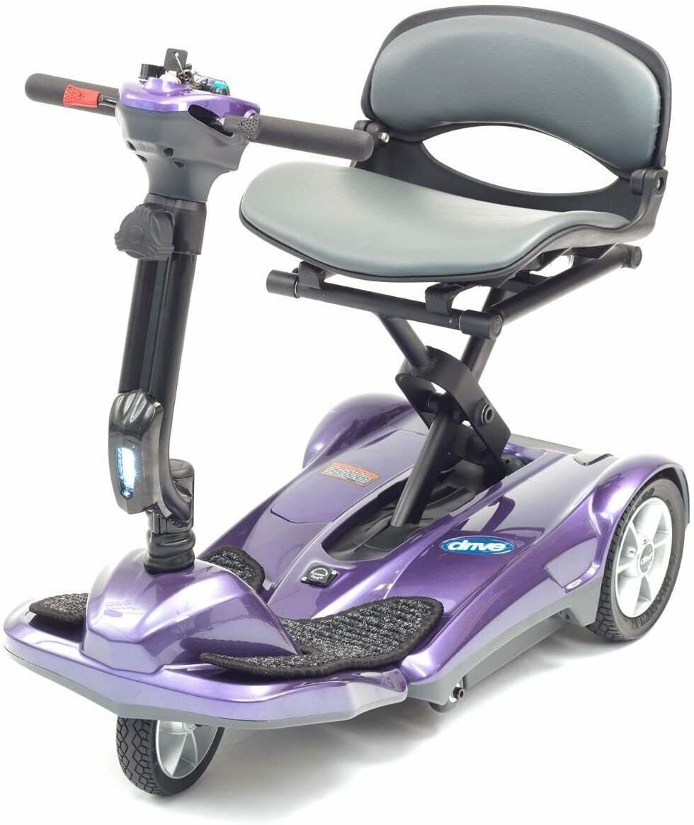 Drive 3 Wheel EasyMove Automatic Folding Mobility Scooter PURPLE✔️FULLY SERVICED