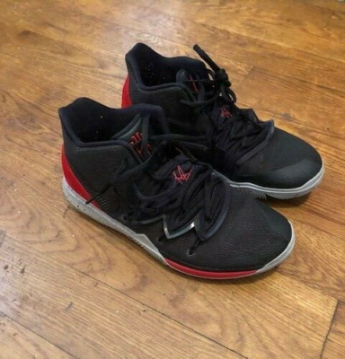 nike kyrie 5 university red black