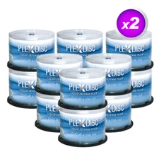 1200 PC PlexDisc 16X 4.7 GB DVD-R Water Resistant White Inkjet Printable 632-C14