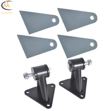 For Chevy Engine Swap Weld-In Motor Mounts Mounting Small & Big Block SBC BBC