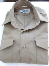 Darwood Mens Defense Logistics Agency Uniform Shirt - Long Sleeve Size 16-1/2x35