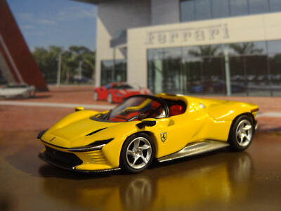 BBR 1/64  FERRARI DAYTONA SP3 - GIALLO MODENA BRIGHT YELLOW