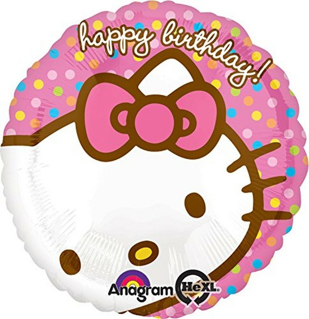 Anagram International Hx Party Streamers Birthday Foil Balloon Multicolor