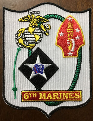 Marine Corps 6th Marine Division patch