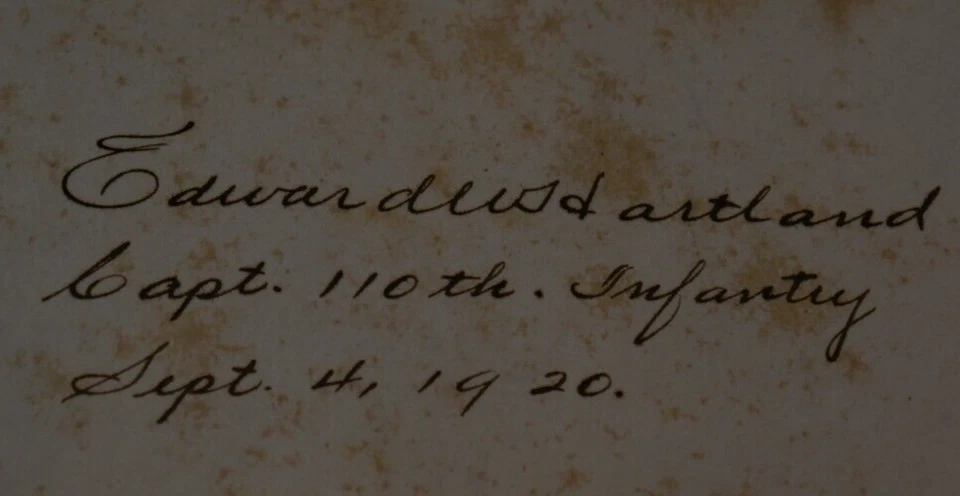 History Of The 110th Infantry (10th PA) Of The 28th Division Book, 1920 First Ed Foto 3 de 4