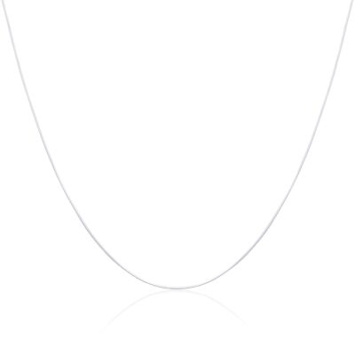 Sterling Silver 1mm Snake Chain 14 16 18 20 22 Inches Necklace