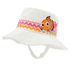 DISNEY STORE FINDING NEMO SUPER CUTE SWIM HAT CHIN STRAP BRIGHT COLORFUL NWT