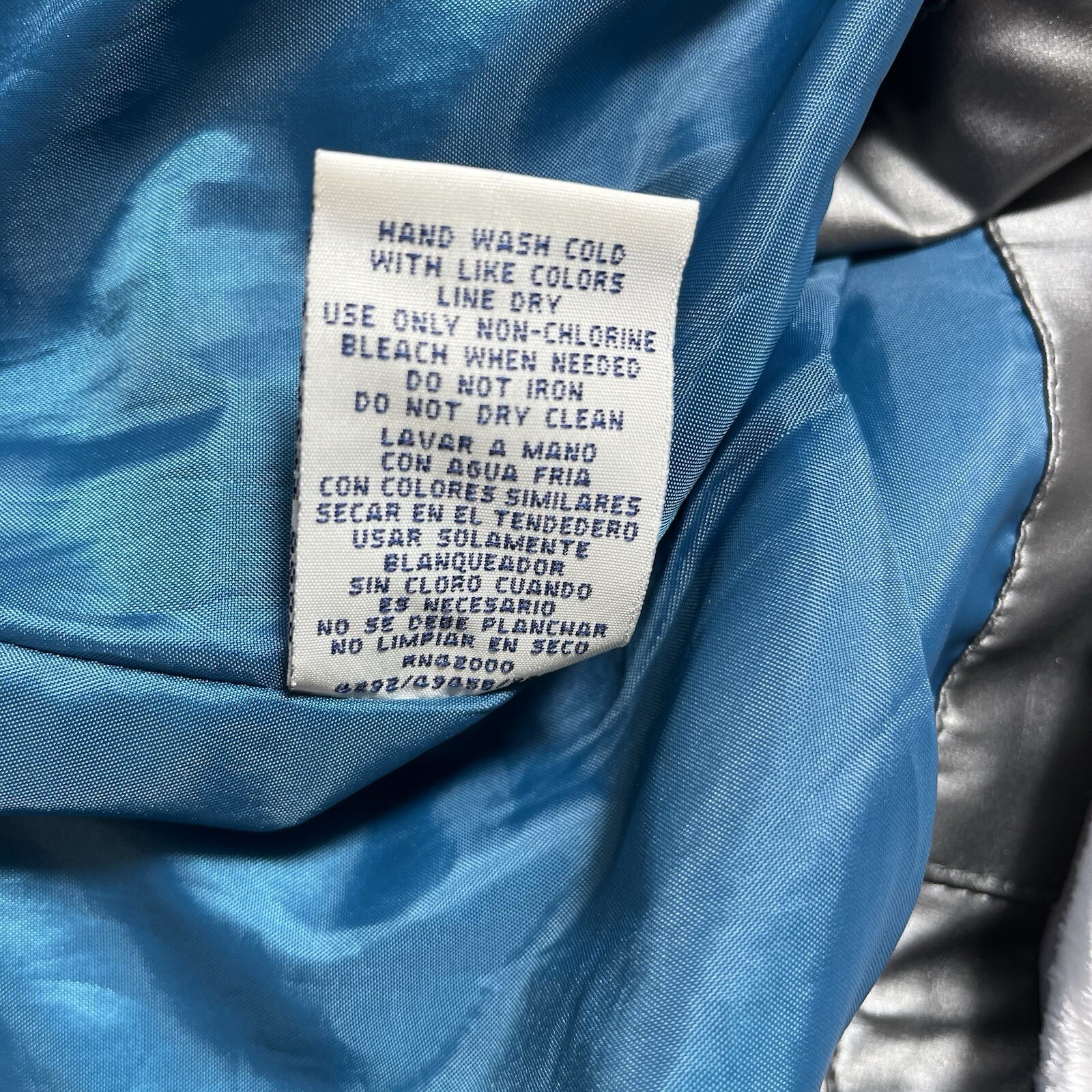 Basic Editions Women’s Jacket Silver Large - image 11