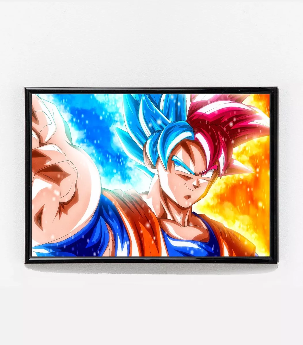  Dragonball Super - Framed Manga TV Show Poster (Goku