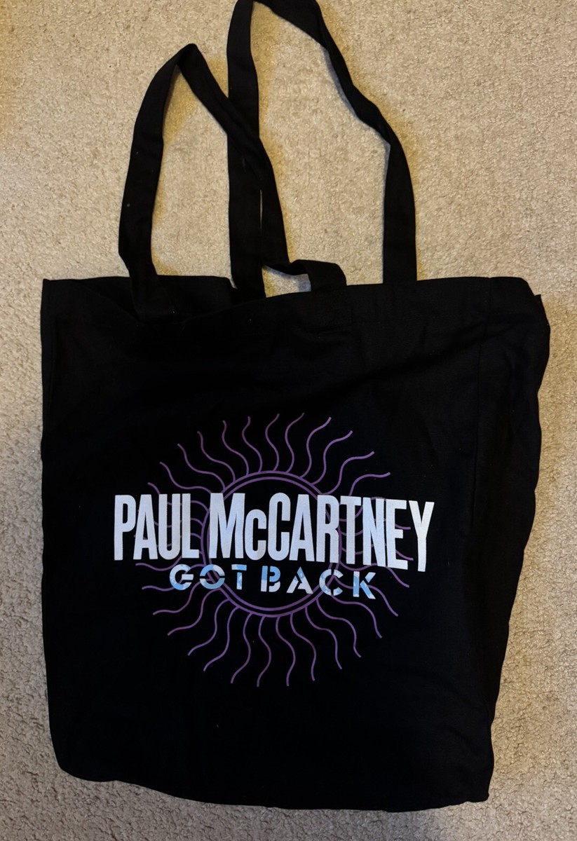Paul Mccartney Got Back Tour 2024 VIP Merchandise Tote | eBay