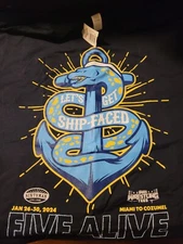 PRO WRESTLING CRATE "CHRIS JERICHO"  T-SHIRT!! SIZE LARGE!! CRATE EXCLUSIVE!!