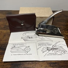 IDEAL Pocket Seal 1 Corporate Notary Embosser Stamp 1988 KALE INDUSTRIES INC PA