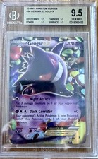 2014 XY PHANTOM FORCES #34 GENGAR EX HOLO R, ...