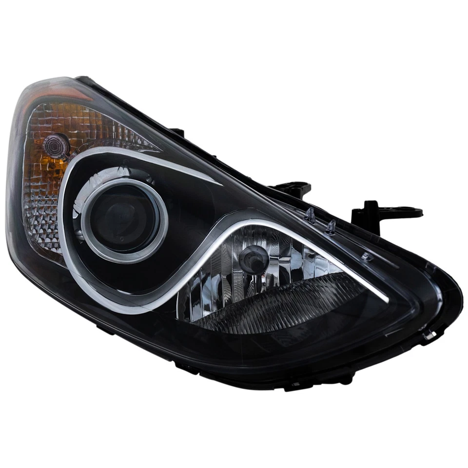 Faro lateral pasajero para Hyundai Elantra GT 2013-2017 halógeno con bombilla(s) Foto 2 de 4