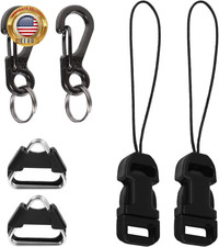 6Pcs Camera Quick Release Strap, Adjustable Quick Release Buckle for Camera Stra