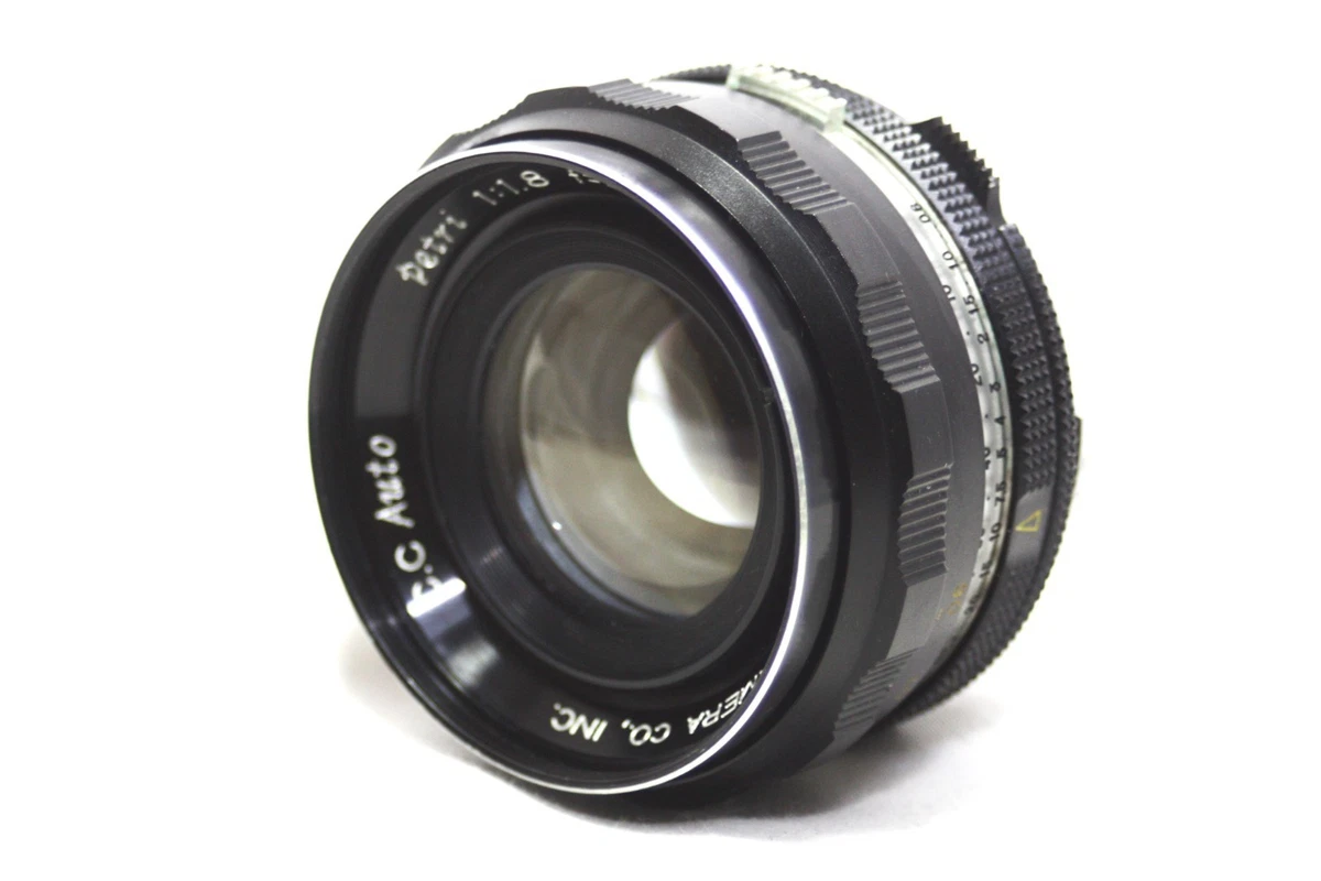 F/1.8 Camera Lenses Petri 55mm Focal for sale | eBay