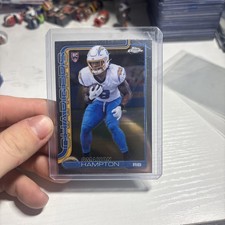 2025 Topps Chrome NFL - Omarion Hampton RC #324 - Chargers