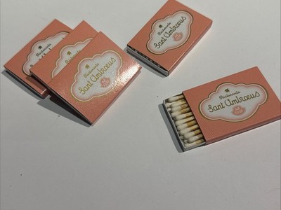 Sant Ambroeus Palm Beach Matchbooks Qty 5 Boxes